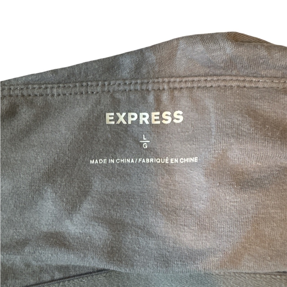 Express Top Women Gray Sequin Strapless Tube Pull… - image 3